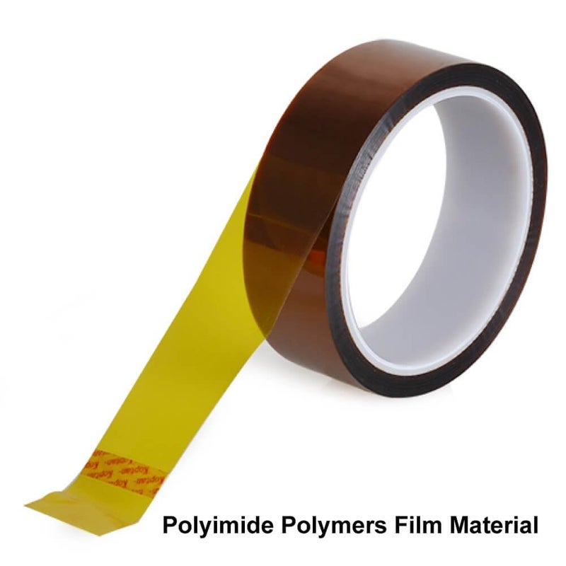 selizo High Temp Tape, 5 Pack Multi â€“ Sized 1/8â€, 15/64â€, 15/64â€, 15/32â€, 5/64â€, Heat Resistance Up to 280â„ƒ (536â„‰) - Image 4